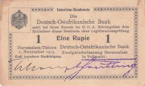 1 Rupie 1915 R Drewsen